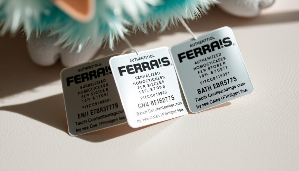 furby original authentication tags